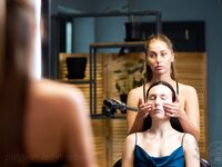 Face NUDE Massage by Olga  Lady Barber