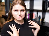 Breasts Massage by Olga Lady Barber to Dina