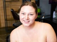 Breasrts and Arms Massage by Adel Lady Barber to Kris