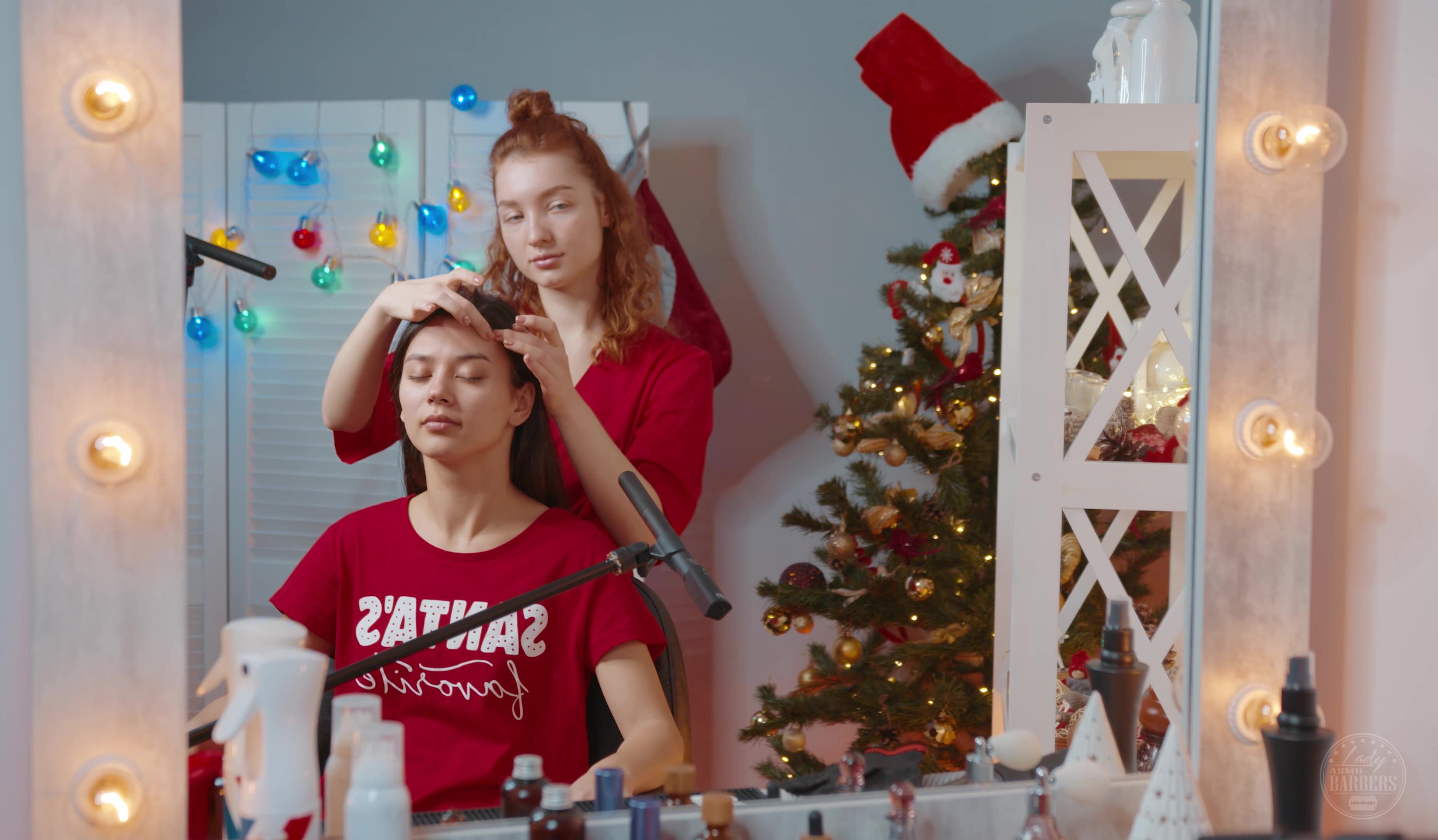 Christmas Hair Styling by Angelica to Mei