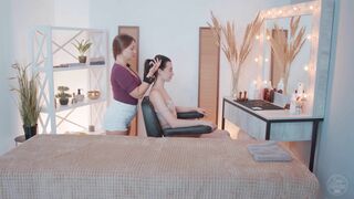 Massage on Table by Margo