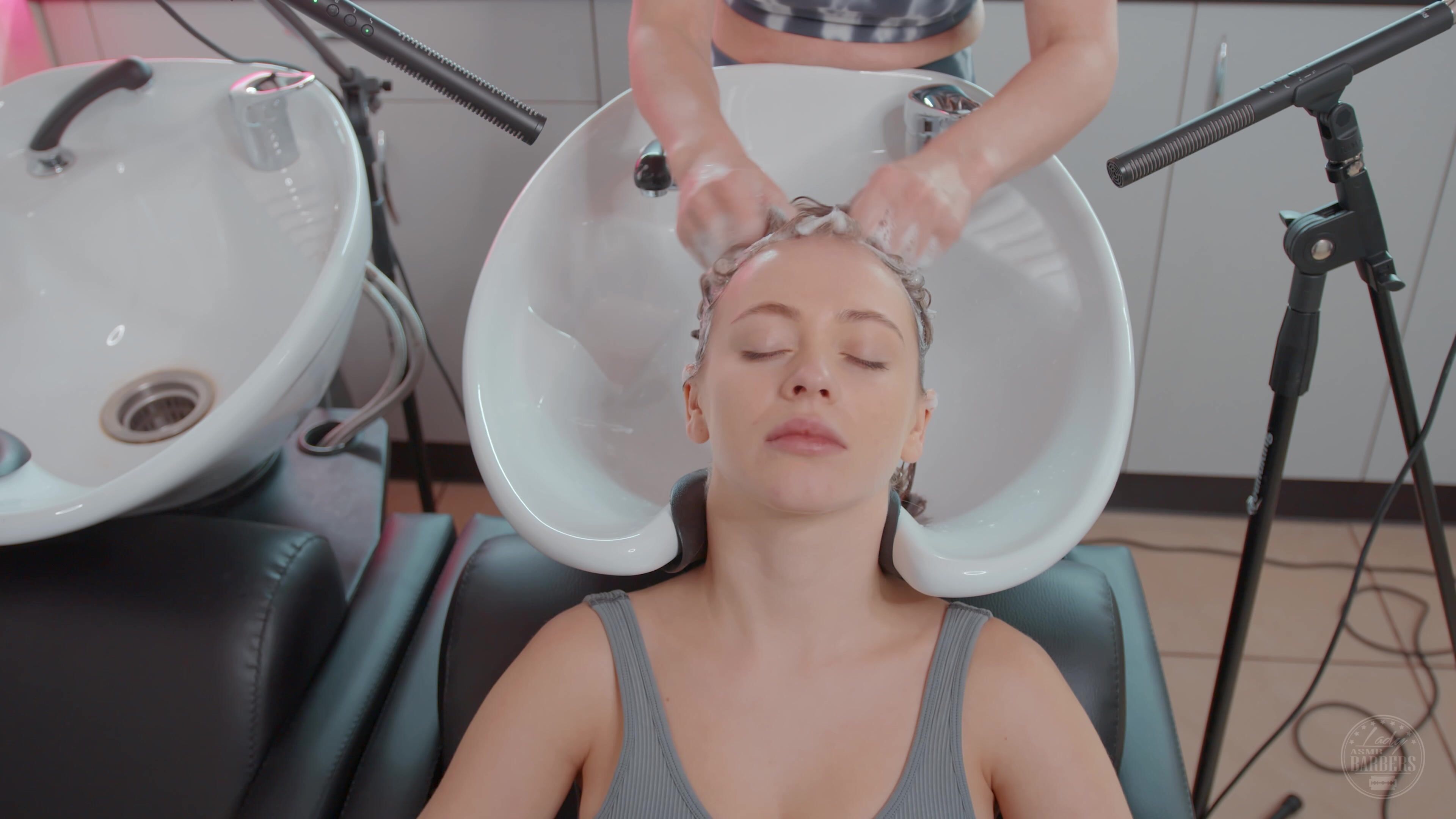 Head Washing by Dana Lady Barber