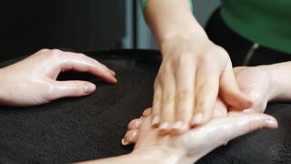 Hands Massage by Adel LAdy Barber to Grace T