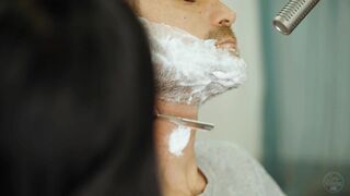 Shaving from Lady Barber