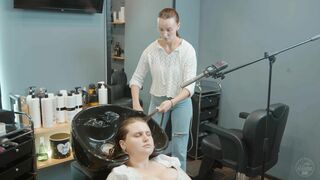 Hair Washing by Adel to Dina