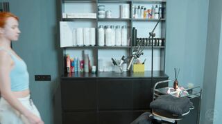 Back and Neck Oil Massage on Chair by Olga Lady Barber