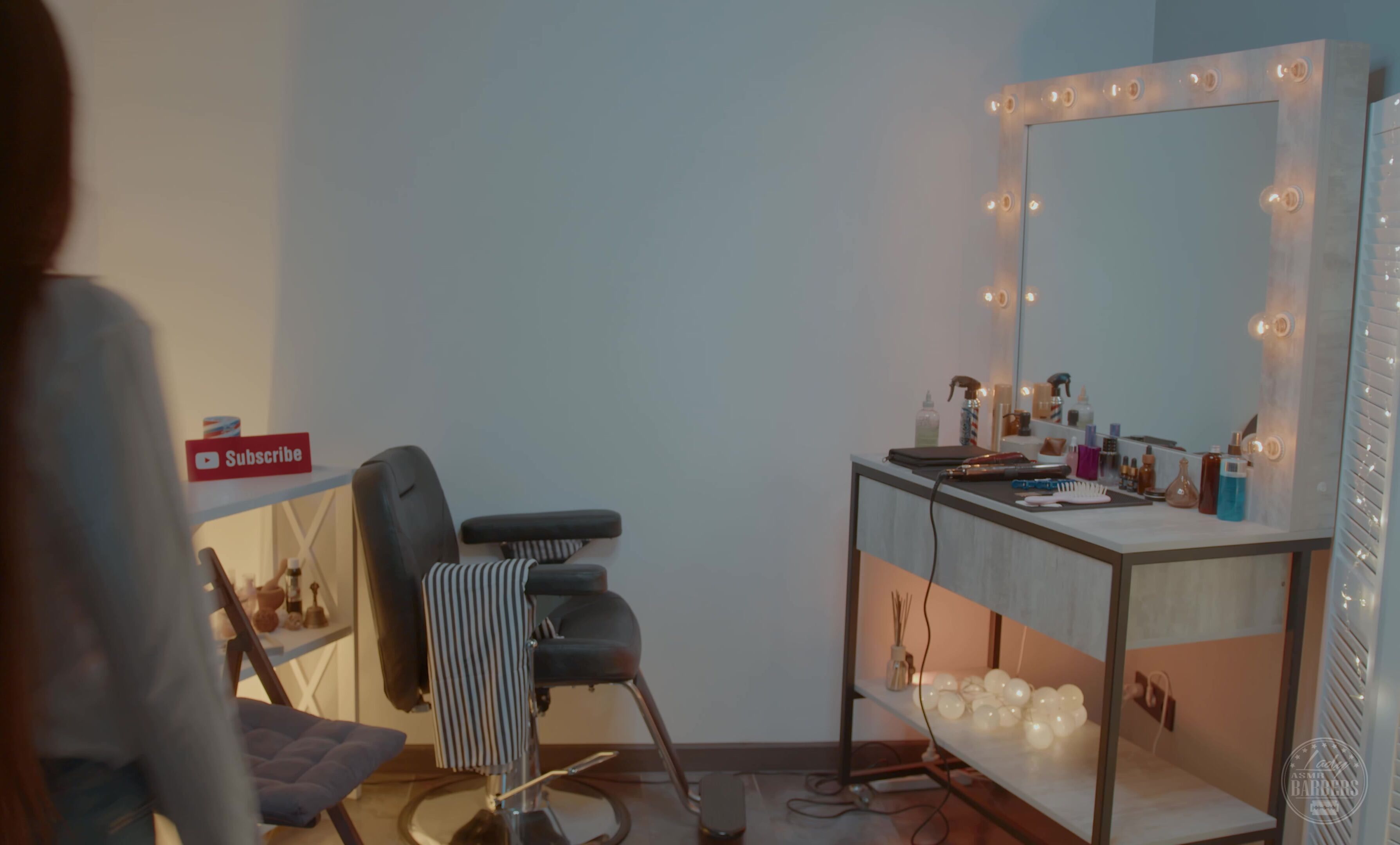 Scissor Haircutting by Dana to Sandra