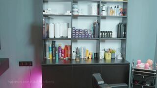 Face and Chest NU Massage by Olga Lady Barber to Lina