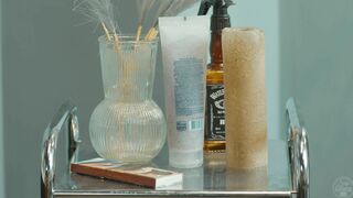 Back Massage on Chair by Olga Lady Barber to Lika