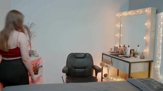 Head and Shoulders Massage on Table by Sandy Lady Barber