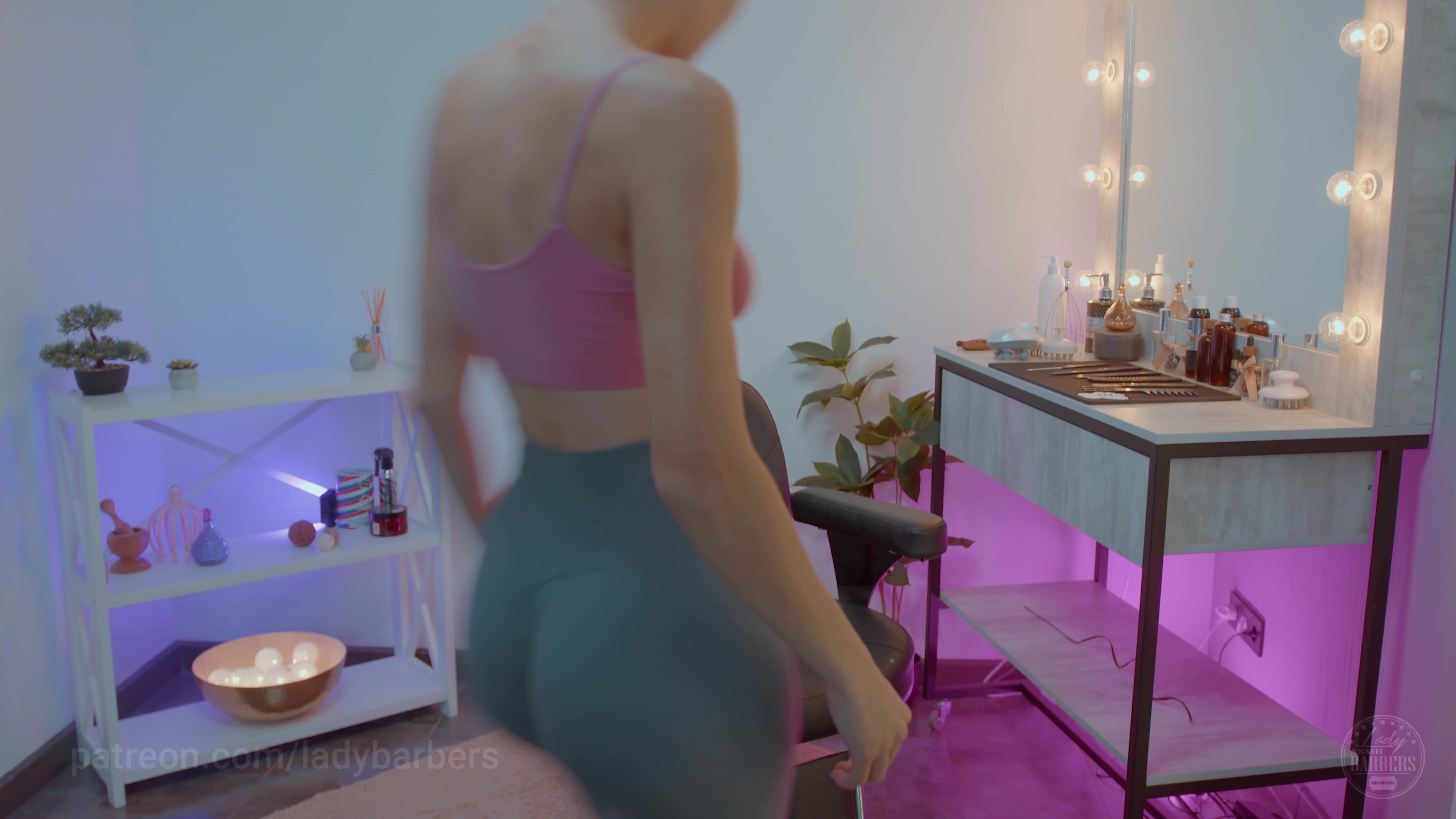 Head and Breasts Massage by Sandy Lady Barber