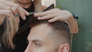 Relaxing HairCutting by Kate Lady Barber