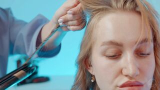 Relaxing Hairstyling by Dana LadyBarber to Sandra