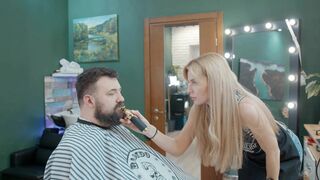Relaxing Compleate Haircutting by Kate LadyBarber to Real Male Client 2160p