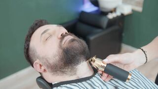 Relaxing Compleate Haircutting by Kate LadyBarber to Real Male Client 2160p