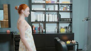 Relaxing Face and Shoulders Massage by Adel Lady Barber