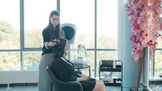Hair Spa Recovering by Anastasiya Lady Barber to Liza