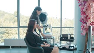 Hair Spa Recovering by Anastasiya Lady Barber to Liza