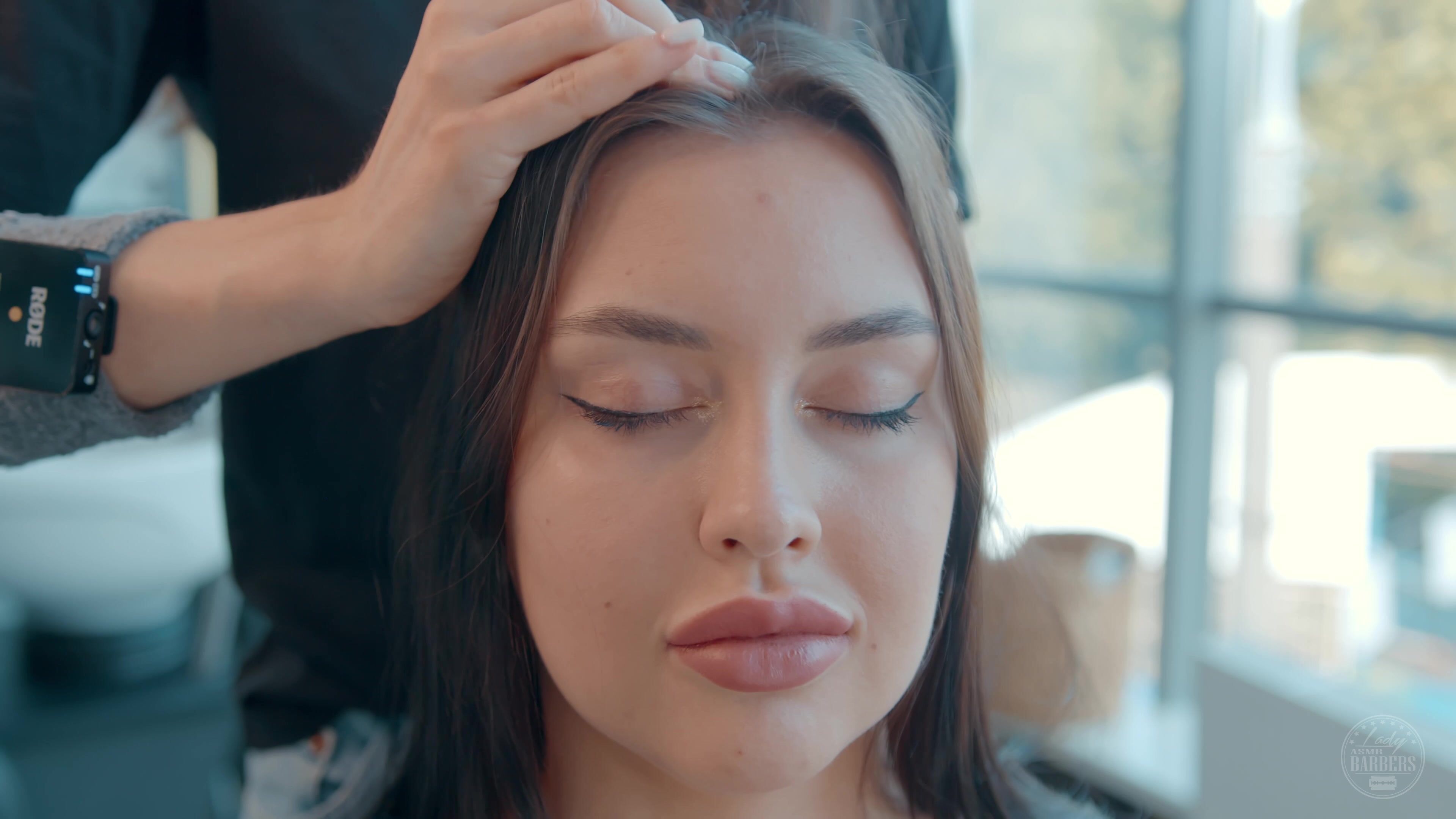 Hair Spa Recovering by Anastasiya Lady Barber to Liza
