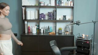 Relaxing Head Massage by Adel Lady Barber to Zlata