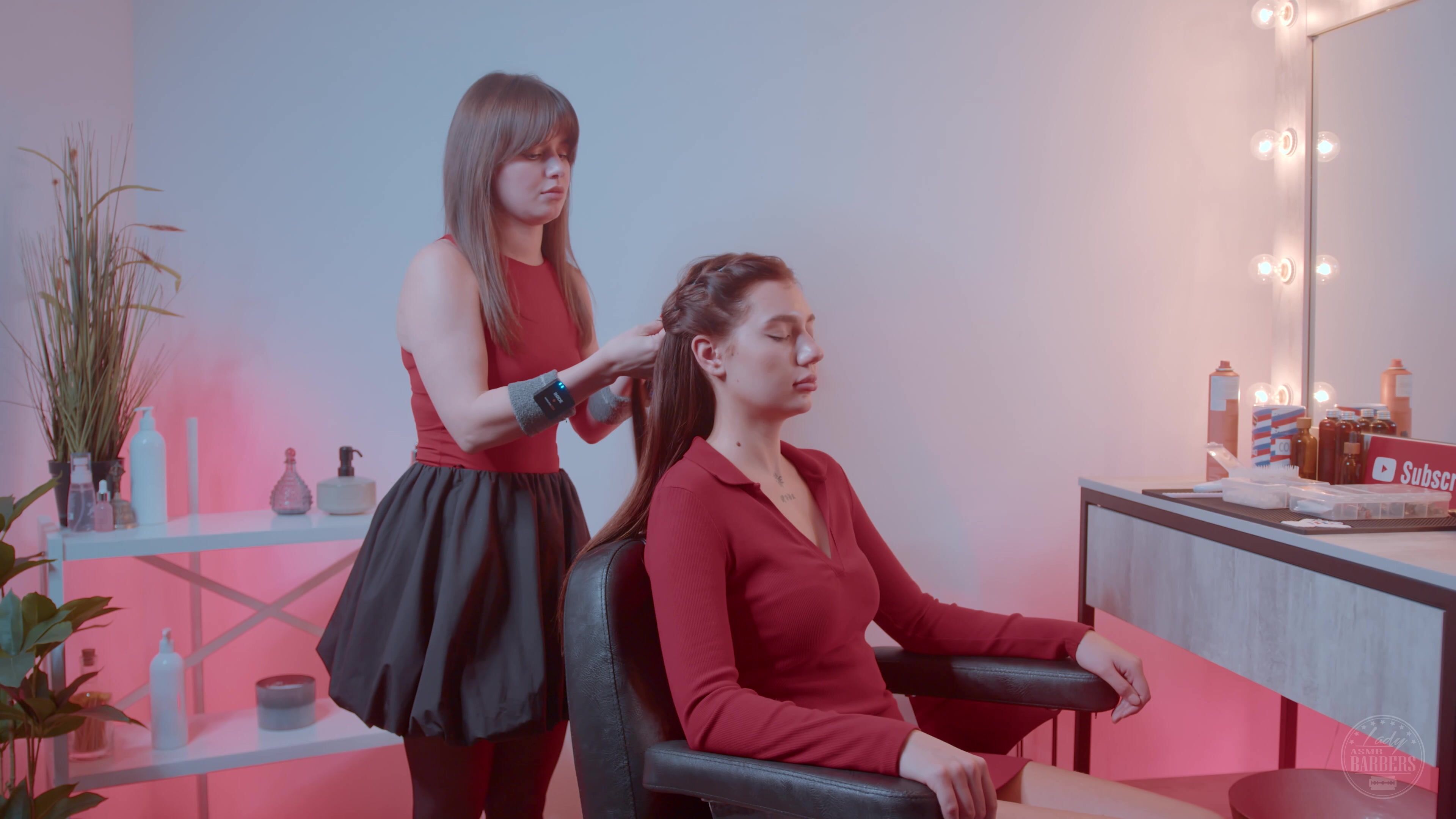 Relaxing HairStyling by Dana Lady Barber 2