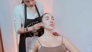Relaxing NU Foamy Massage by Sandra Lady Barber